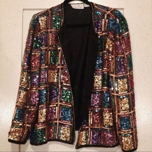 sequin jacket